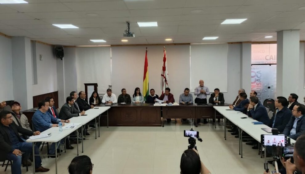 paro nacional Bolivia exigiendo la anulación de la disposición del PGE