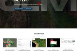 plataforma de datos geoespaciales en Bolivia