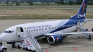 Incendio avión BoA en el aeropuerto Jorge Wilsterman