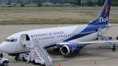 Incendio avión BoA en el aeropuerto Jorge Wilsterman