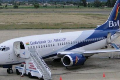 Incendio avión BoA en el aeropuerto Jorge Wilsterman