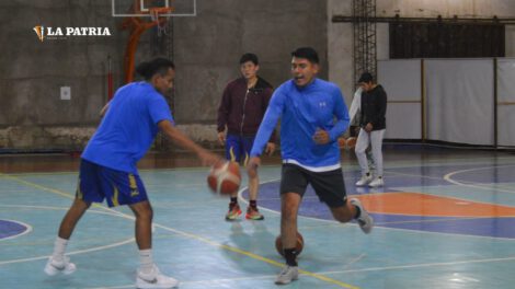 Libobásquet U-25 del Club Atlético Nacional en Cochabamba