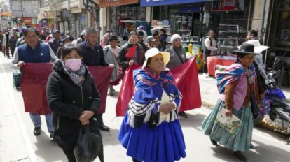 Crisis económica en Oruro