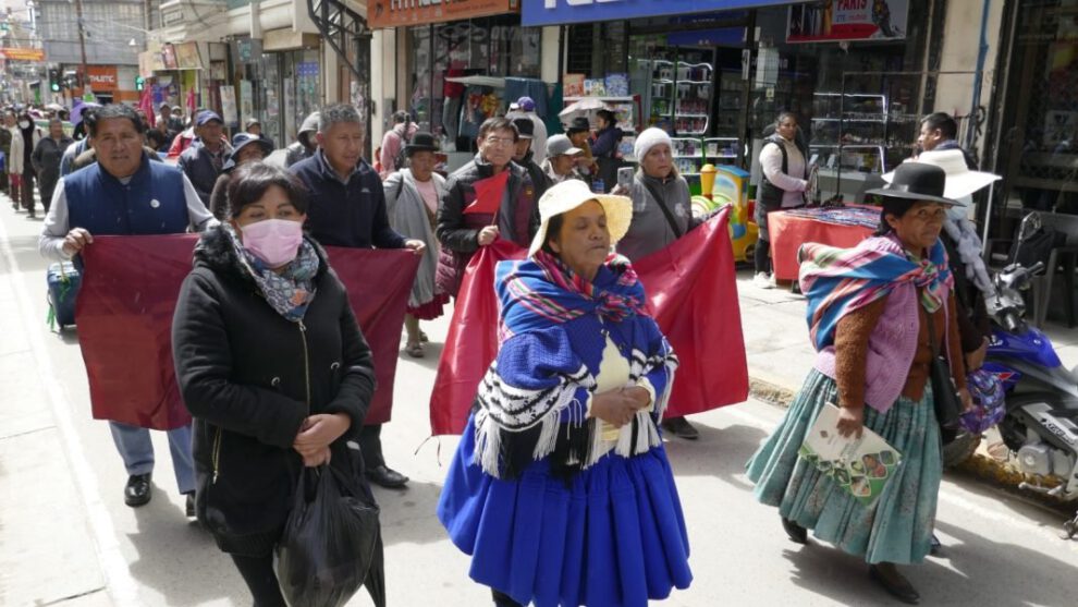 Crisis económica en Oruro