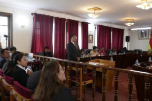 informe de gestión 2024 del alcalde de Oruro ante el Concejo Municipal