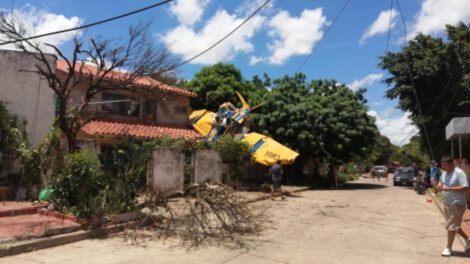 Accidente de avión en Santa Cruz