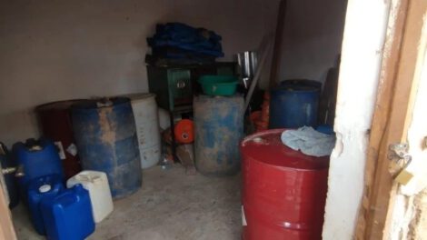 Almacenamiento ilegal de combustible en Punata