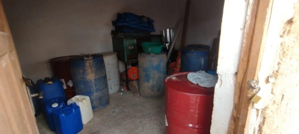 Almacenamiento ilegal de combustible en Punata