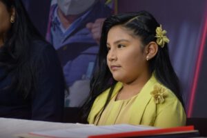 Reinita del Corso Infantil 2025 Padme Dimelsa Flores Fuentes