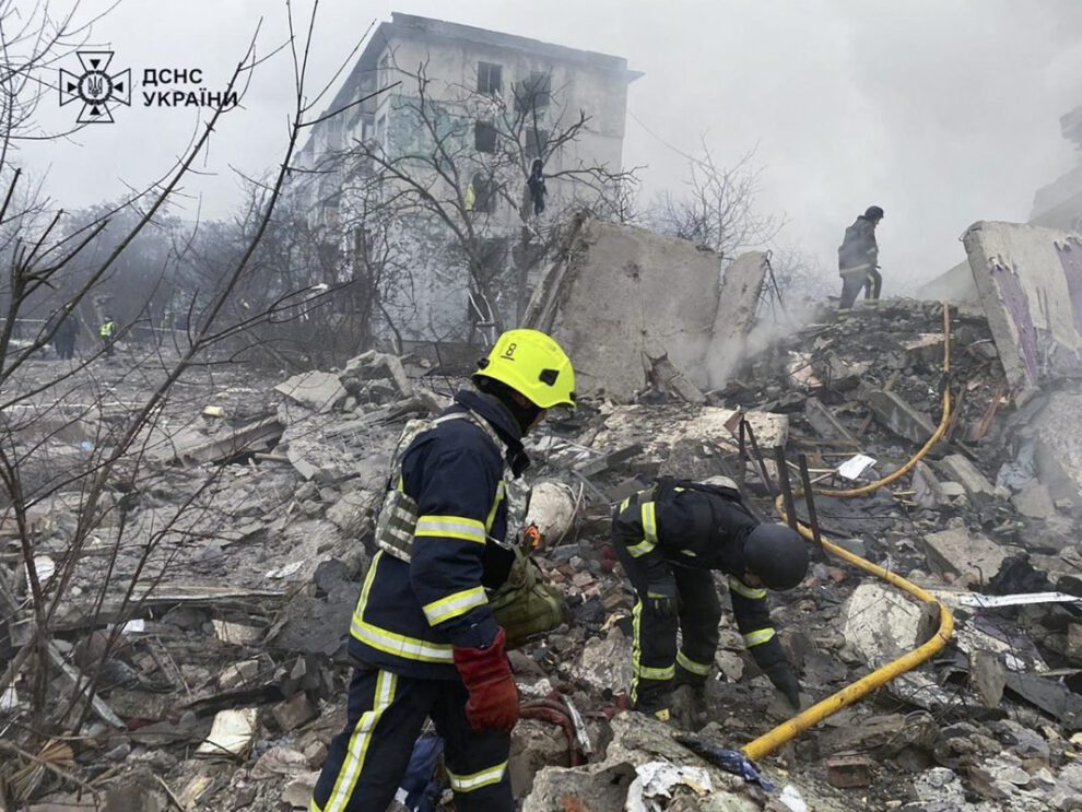 Ataque ruso en Ucrania causa seis muertes