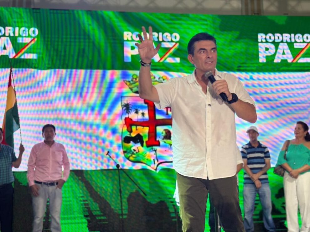 Rodrigo Paz Pereira acepta candidatura presidencial en el Plan Tres Mil