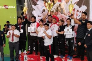 Los ganadores del Open Bolivia de karate