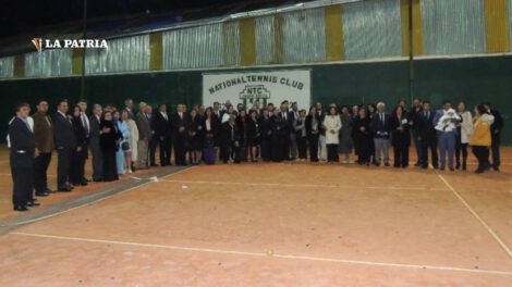 Celebración del centenario del National Tennis Club en Oruro