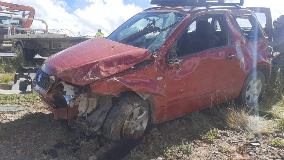 Accidente en carretera Oruro-La Paz