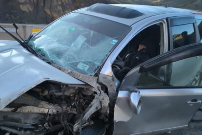 Accidente en Chile con conductor fallecido y cuatro heridos