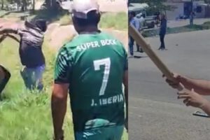 Caos en Santa Cruz por paro de transporte