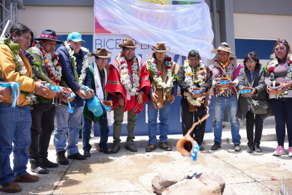 Ampliación de planta láctea en Challapata