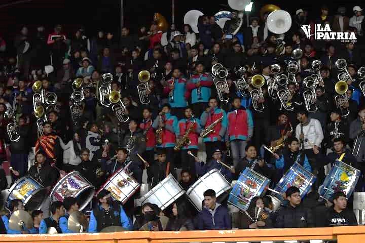 Presentación del Festival de Bandas en Oruro