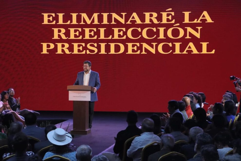 Doria Medina propone referendo para eliminar reelección en Bolivia
