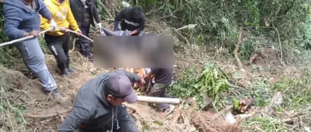 Caída de cisterna en La Paz