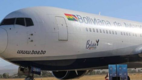 Imagen referencial de la aerolínea Boliviana de Aviación (BoA)