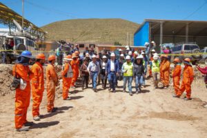 Inspección del Presidente Luis Arce al Hospital Isaías en Oruro