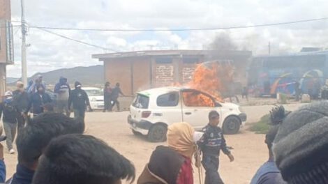 Contrabandistas agreden a militares en Patacamaya