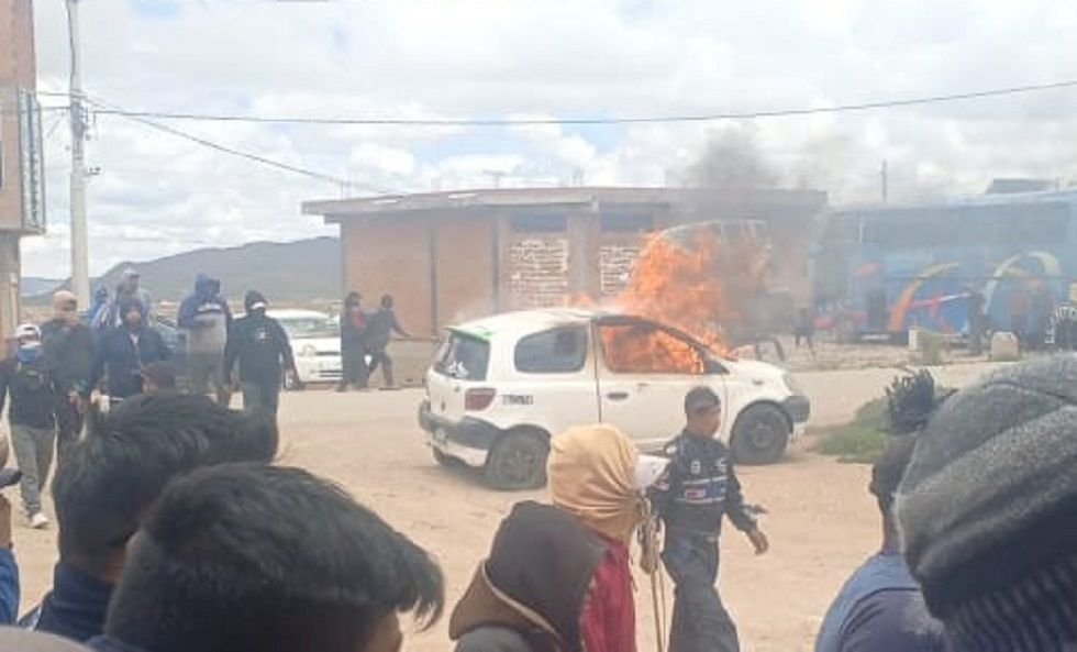 Contrabandistas agreden a militares en Patacamaya