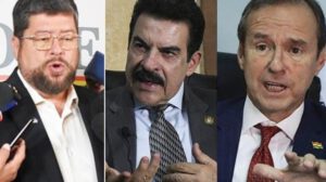Líderes opositores en Santa Cruz