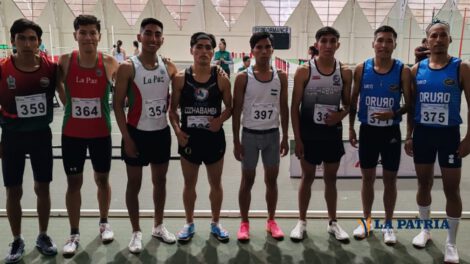 David Ninavia establece nuevo récord nacional en 1.500 metros