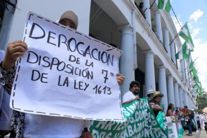 paro en contra del PGE en Bolivia