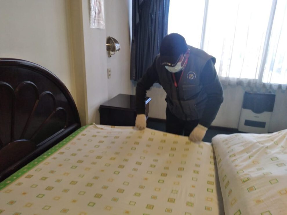 Inspecciones a hospedajes en Oruro