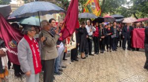 efeméride departamental de Oruro celebrada en Cochabamba
