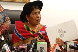 Toribia Lero denuncia a Héctor Arce por agresiones verbales