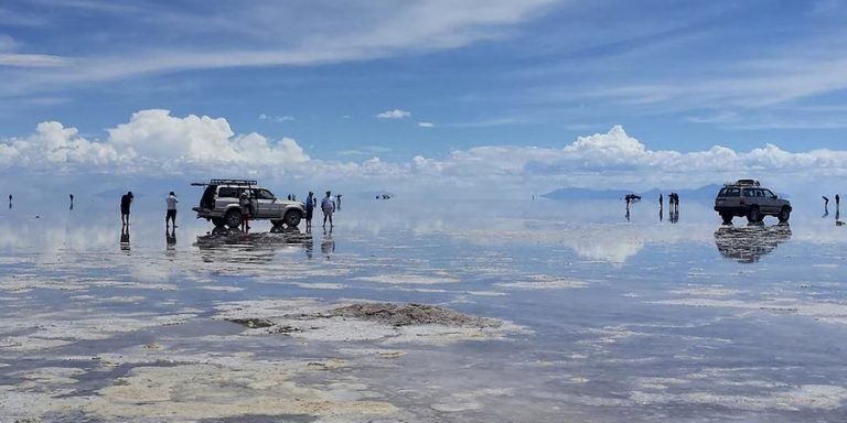 Producción de carbonato de litio en el Salar de Uyuni