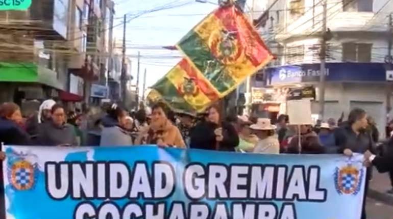 Gremiales movilizaciones Bolivia