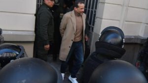 Luis Fernando Camacho en audiencia para evaluar su libertad