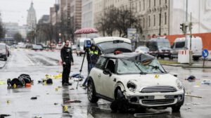 Atropello masivo en Múnich deja 30 heridos durante protesta sindical