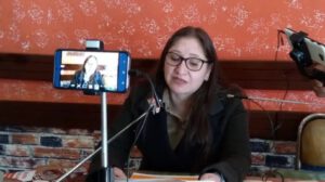 Huelga de hambre por litio por Mónica Torres
