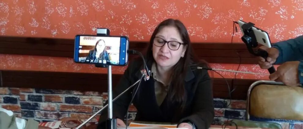 Huelga de hambre por litio por Mónica Torres