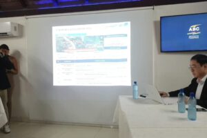 Estudio de factibilidad Puente Mamoré presentado por el ministro Edgar Montaño
