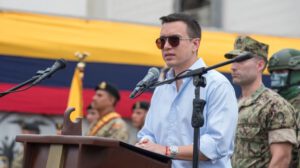 Noboa designa a expolicía como nuevo ministro del Interior