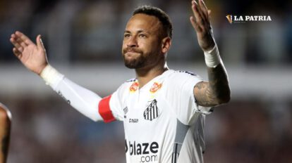 Neymar Santos victoria