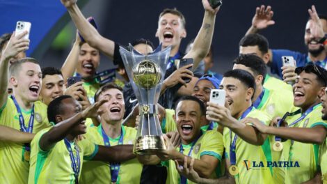 Brasil campeón Sudamericano Sub-20 tras victoria sobre Argentina