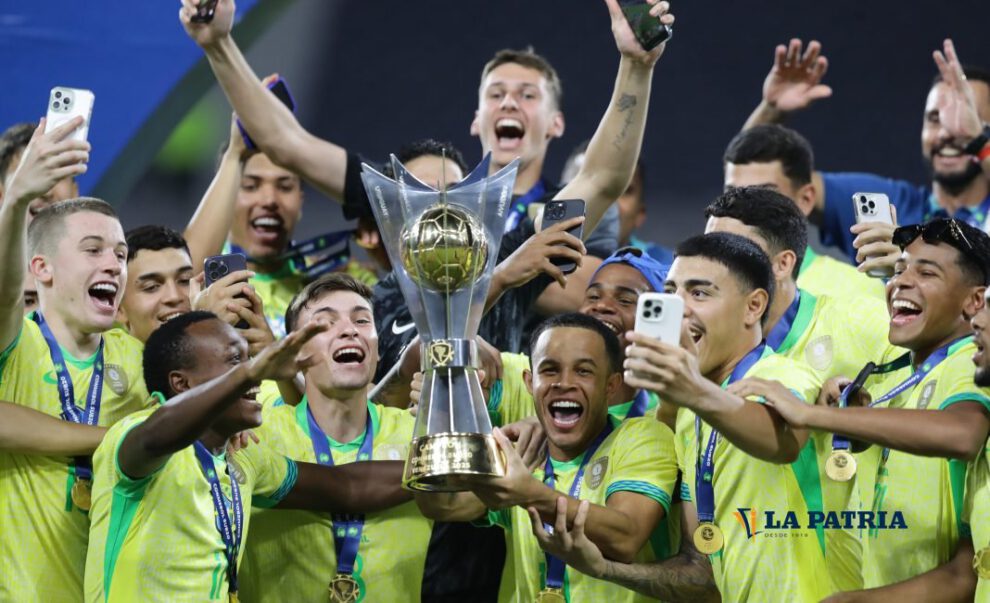 Brasil campeón Sudamericano Sub-20 tras victoria sobre Argentina