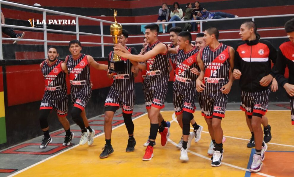 Nacional Potosí bicampeón de la Libobásquet U-25