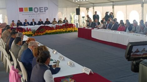 Transparencia electoral en las elecciones nacionales de Bolivia