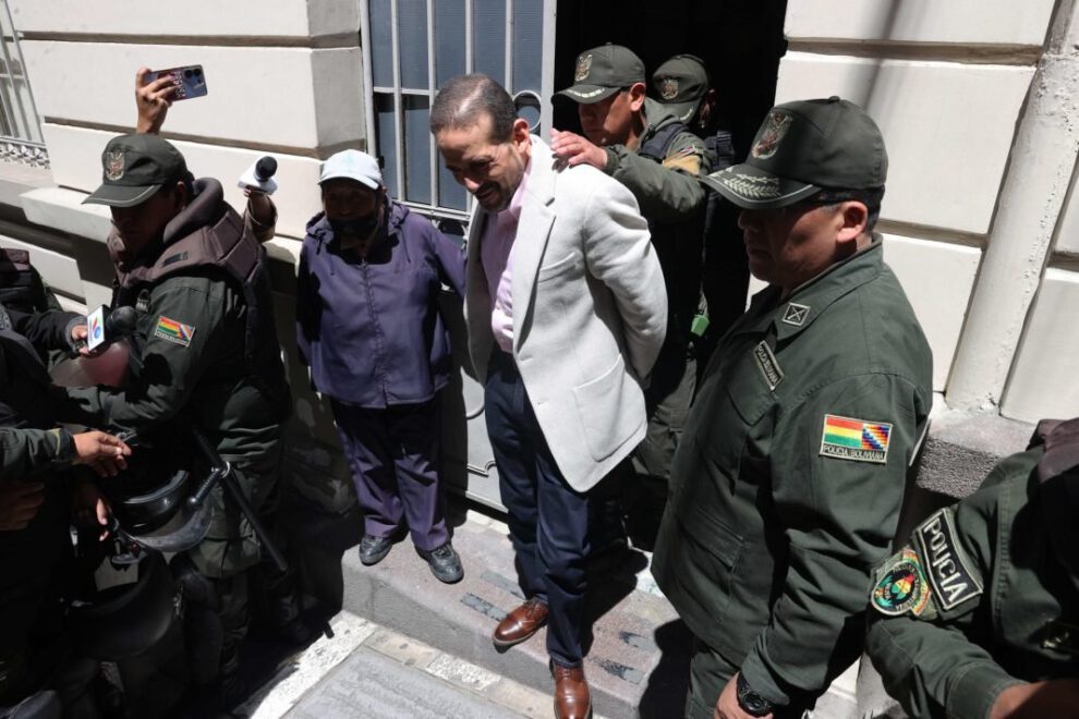 Luis Fernando Camacho en el caso Notaría