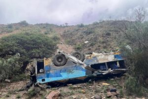 Accidente de bus en Potosí con 31 fallecidos
