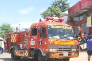 Explosión de gas en negocio de salteñas en Santa Cruz